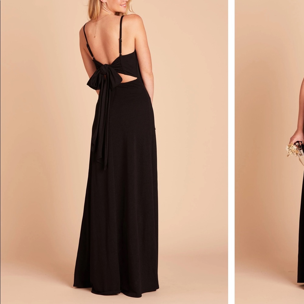 Tie back bridesmaids dress - Picture 2 of 3